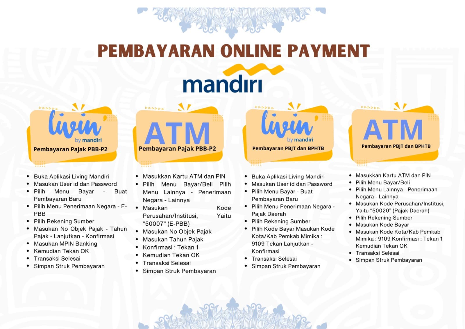 Pembayaran Mandiri