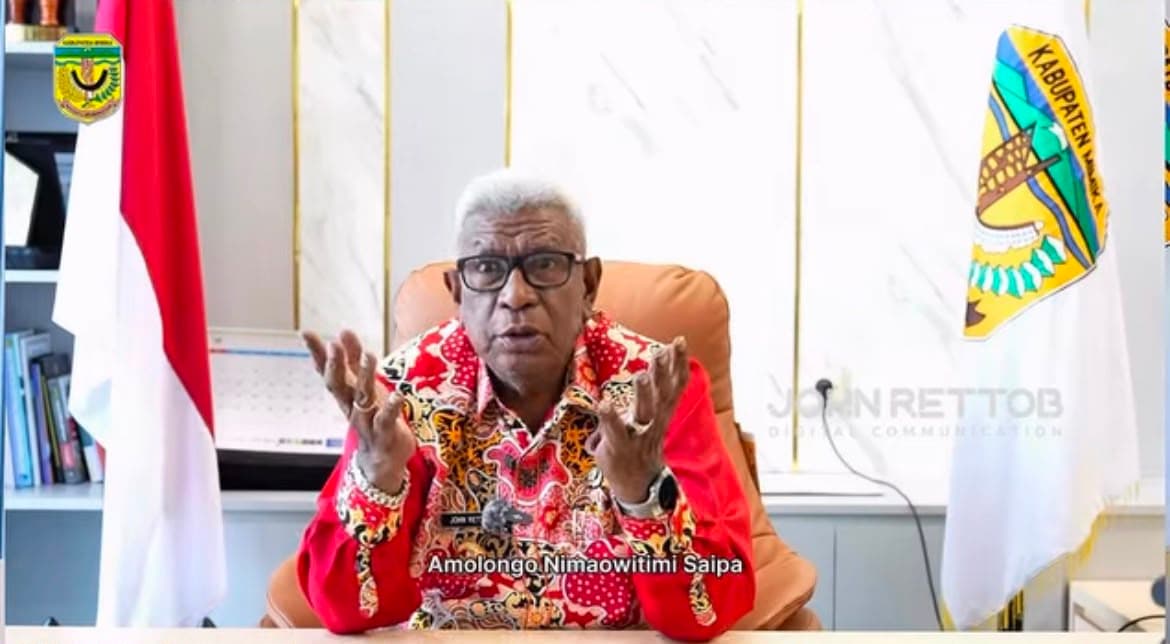 Sadar Pajak untuk Pembangunan, Bupati Mimika Ajak Warga Berpartisipasi